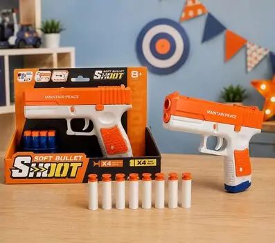 Blaze Shot Foam Blaster - სათამაშო თოფი რბილი ტყვიებით