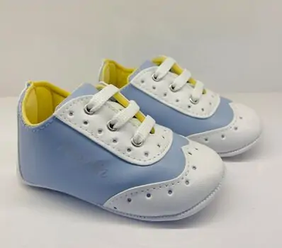 Papulin Baby Shoes 0-12 Months 2125 ჩვილის ფეხსაცმელი BLUE