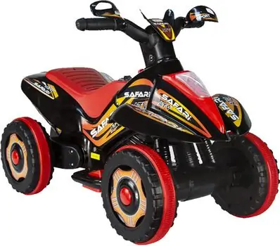 UJ Toys Safari Black - საბავშვო კვადროციკლი