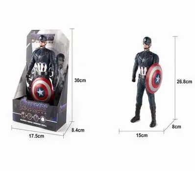 Avengers Captain America Figure - კაპიტანი ამერიკის ფიგურა