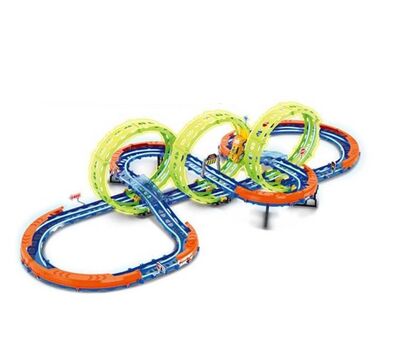 Glow Race Track With Car - სათამაშო სარბოლო ტრასა, 3 image