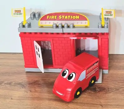 Dede 03323 FIRE ROAD SET 50 PCS სათამაშო ტრასა, 5 image