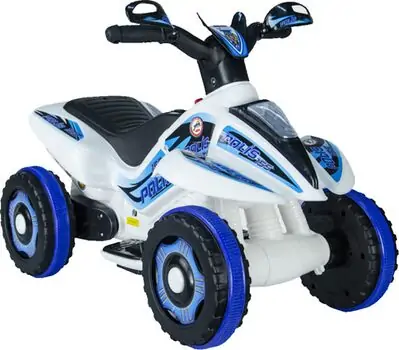 UJ Toys SAFARI WHITE POLICE - საბავშვო კვადროციკლი, 3 image