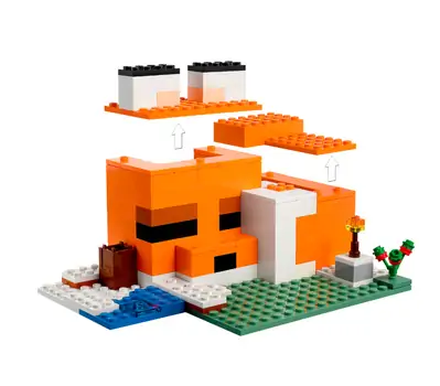 Lego Minecraft 21178 The Fox Lodge, 5 image