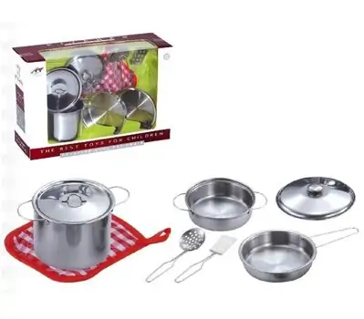 Metal Kitchen Cooking Accessories -  სათამაშო სამზარეულოს აქსესუარები, 2 image