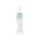 KikkaBoo Silicone squeeze feeding bottle with spoon Rocket Mint 90mI ფაფის ბოთლი კოვზით, 2 image