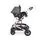 KikkaBoo Amaia Dark Grey საბავშვო ეტლის 3x1 კომპლექტი, 10 image