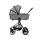 KikkaBoo Vicenza Premium Grey 4in1 საბავშვო ეტლის კომპლექტი, 8 image