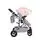 Cangaroo Ciara Pink 2In1 საბავშვო ტრანსფორმერი ეტლი, 4 image