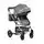 Cangaroo Gigi Dark Grey საბავშვო ტრანსფორმერი ეტლი
