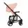 KikkaBoo Madrid 4in1 Pink Melange საბავშვო ეტლის კომპლექტი, 10 image