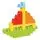 MASTER BLOCKS 140 PCS Pilsan-ის სათამაშო კუბიკები 03 578, 3 image