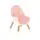 KikkaBoo Multi 3in1 Pink საკვები სკამ-მაგიდა, 3 image
