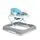 Cangaroo-ს ჭოჭინა Baby Walker Sharky Blue