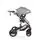 Cangaroo Gala 3in1 Dark Grey Leather საბავშვო ტრანსფორმერი ეტლის კომპლექტი, 4 image