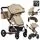 Cangaroo Gigi Beige საბავშვო ტრანსფორმერი ეტლი
