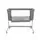 KikkaBoo Lulu Dark Grey ახალშობილის საწოლი, 8 image