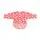 KikkaBoo-ს საბავშვო წინსაფარი Long sleeve bib with crumb catcher Birds Pink