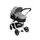 KikkaBoo Allure Grey silver chrome 3in1 საბავშვო ეტლის კომპლექტი, 7 image