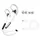 ყურსასმენი Philips TAA4205BK/00 Headphones In-ear IPX5 Wireless Mic White, 6 image