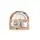 Cangaroo-ს საბავშვო ჭურჭლის ნაკრები Bamboo feeding set 5 pcs Savanana pink