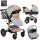 Cangaroo Sofie Grey 3x1 ტრანსფორმერი ეტლის კომპლექტი