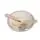Cangaroo-ს საბავშვო ჭურჭლის ნაკრები Bamboo feeding set 5 pcs Savanana pink, 6 image