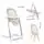 KikkaBoo Prima Beige 3in1 მრავალფუნქციური შეზლონგი & სკამ-მაგიდა
