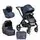 Cangaroo Mira Blue 4in1 ეტლის კომპლექტი