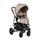 KikkaBoo Nala Beige 3in1 ახალშობილის ეტლის კომპლექტი, 3 image