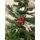 Christmas Tree With Pine Cones And Berries საახალწლო ნაძვის ხე დათოვლილი ბოლოებით გირჩით და კენკრით 180 სმ (OT647), 2 image