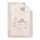 KikkaBoo-ს ახალშობილის პლედი Super soft baby blanket with sherpa 80/110 Pingui Family Pink
