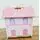 WOODEN PLAYHOUSE WITH ACCESSORIES  ხის სათამაშო თოჯინის სამ სართულიანი სახლი TX1092
