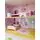 WOODEN PLAYHOUSE WITH ACCESSORIES  ხის სათამაშო თოჯინის სამ სართულიანი სახლი TX1092, 3 image