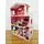 Moni Toys 4118 Wooden doll house Isabella საბავშვო ხის სათამაშო თოჯინის სახლი