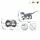 სათამაშო დინოზავრი დისტანციური მართვით  Velociraptor with USB remote control, 4 image