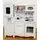 WOODEN KITCHEN SET WITH ACCESSORIES საბავშვო თეთრი ხის სამზარეულო TX1170, 2 image