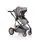 Cangaroo Midas 3in1 Grey საბავშვო ტრანსფორმერი ეტლის კომპლქტი, 9 image