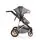 Cangaroo Midas 3in1 Grey საბავშვო ტრანსფორმერი ეტლის კომპლქტი, 15 image