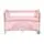 KikkaBoo Milky Way Pink 2 levels საწოლ მანეჟი, 9 image