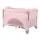 KikkaBoo Milky Way Pink 2 levels საწოლ მანეჟი