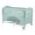 KikkaBoo Milky Way Mint 2 levels საწოლ მანეჟი