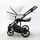 Adamex Rimini Snowflake საბავშვო ეტლის კომპლექტი, 8 image