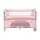 KikkaBoo Milky Way Pink 2 levels საწოლ მანეჟი, 8 image