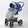 Adamex Neonex Blue Lagoon 3x1 საბავშვო ეტლის კომპლექტი, 4 image