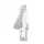KikkaBoo-ს უნიტაზის ადაპტორი Toilet seat with ladder Lea Grey, 4 image