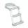 KikkaBoo-ს უნიტაზის ადაპტორი Toilet seat with ladder Lea Grey