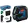 ლაზერული საზომი BOSCH GLL 2-15 G + LB 10 + Ceiling Clip, Case