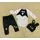 Your Own Super Hero BLACK, 3in1 ახალშობილის ტანსაცმლის ნაკრები MİNİWORLD 15103, ზომა: 3-6 თვე, 2 image