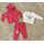 Kitten I loveYou Pink, 3in1 ახალშობილის ტანსაცმლის ნაკრები KANGAROO 974/975, ზომა: 9-12 თვე, 3 image
